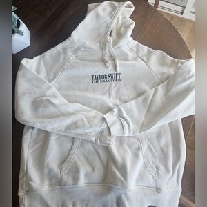 Taylor Swift Eras Tour beige hoodie